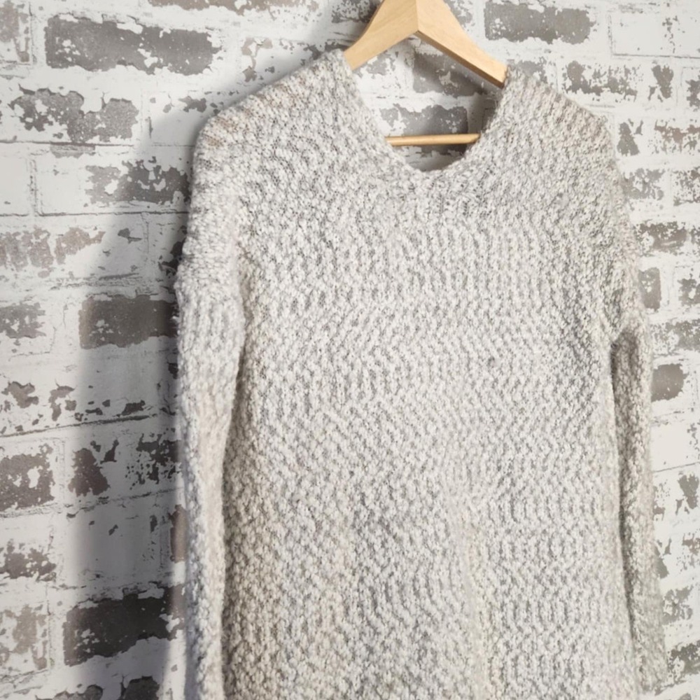 For Thee Knit Open Front Cardigan Sweater Pockets XS Cozy Comfy Over Sized Long - Picture 11 of 16